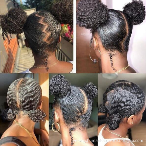 Afro Kinky Curly Raw Brazilian Virgin Human Hair Hd Lace Front Wig Cheap Transparent Full 360 Lace Frontal Wig For Black Women